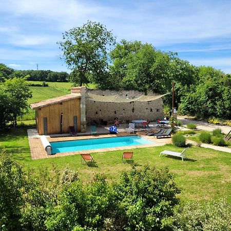 Gite Campagne Famille 15 Pers Piscine Chauffee Jeux Enfants Petanque Saint-Sauvy Exterior photo